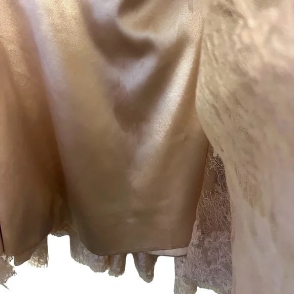 Hebeos A-line Women's Pink Lace Overlay, Cocktail/Party Dress SEE MEASUREMENTS - Picture 12 of 15